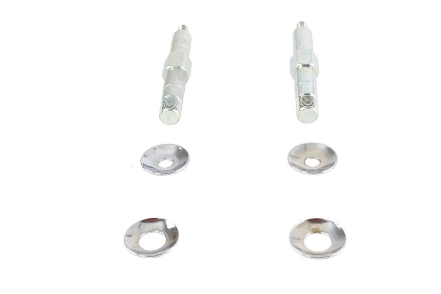 V-Twin Upper Rear Shock Stud Kit Zinc for Harley Davidson FL 1958-1964 - Part 7067 by V-Twin