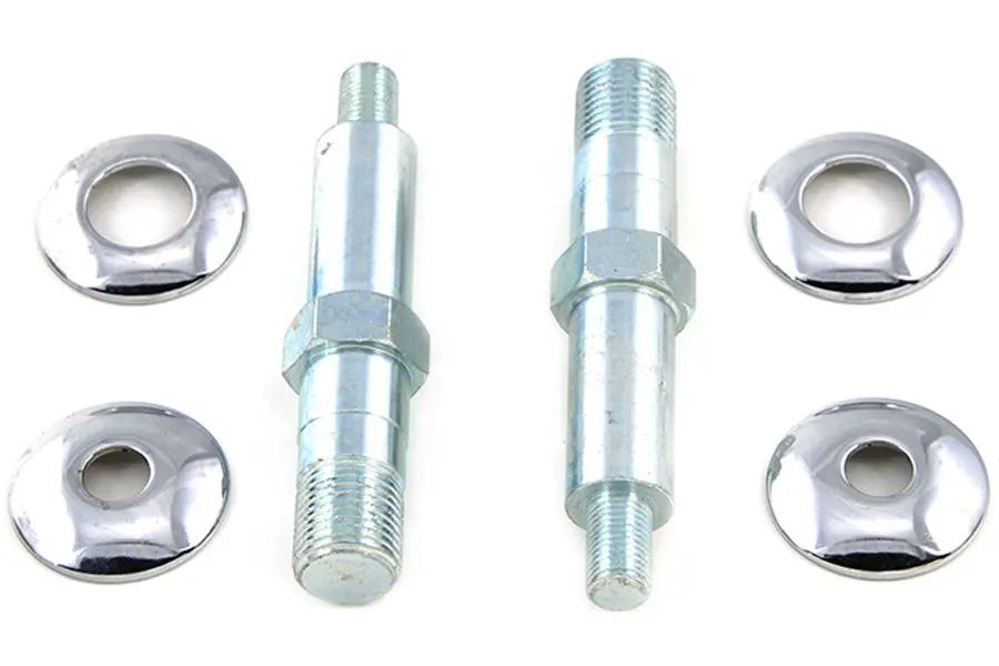 V-Twin Lower Rear Shock Stud Kit Zinc for Harley Davidson FL 1958-1964 Part #7068 by V-Twin