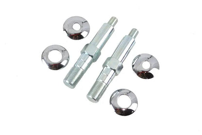 V-Twin Upper Rear Shock Stud Kit Zinc for Harley Davidson XL (1956-1965) by V-Twin