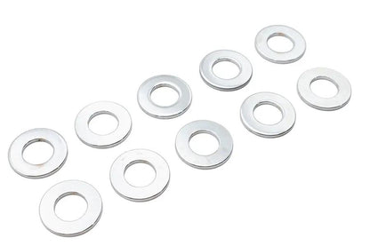 V-Twin Chrome Shock Stud Washers 1/2 inch Hole for Harley Davidson FL Models by V-Twin