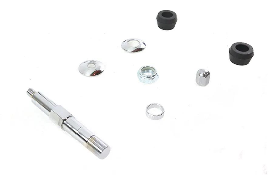 V-Twin Chrome Upper Rear Shock Stud Kit for Harley Davidson FL & FX Models Part 7061CP by V-Twin