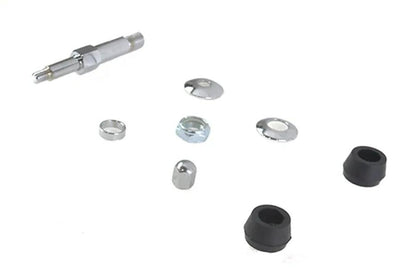 V-Twin Chrome Upper Rear Shock Stud Kit for Harley Davidson FL & FX Models Part 7061CP by V-Twin