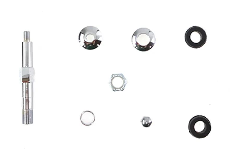 V-Twin Chrome Upper Rear Shock Stud Kit for Harley Davidson FL & FX Models Part 7061CP by V-Twin