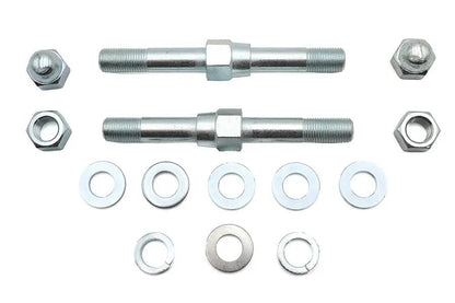 V-Twin Upper Shock Stud Mount Kit Zinc for Harley Davidson FXD Models by V-Twin