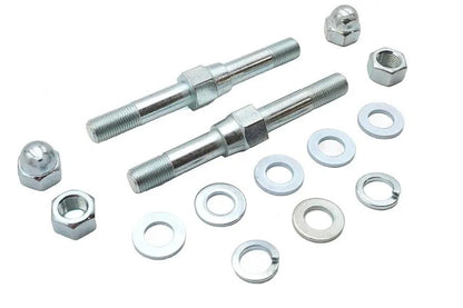 V-Twin Upper Shock Stud Mount Kit Zinc for Harley Davidson FXD Models by V-Twin