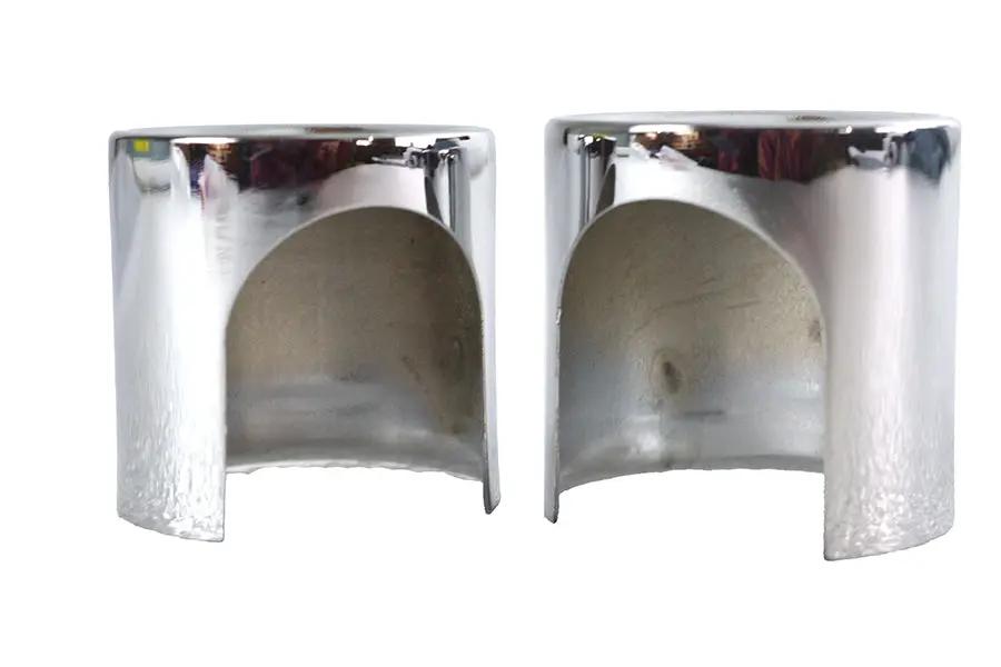 AEE Shock Stud Cover Set Upper Chrome for Harley Davidson XL (1991-1999) by AEE