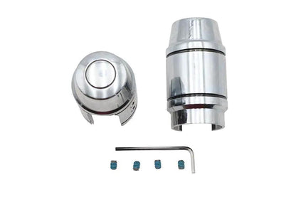 AEE Shock Stud Cover Upper Chrome for Harley Davidson FXD (1991-1999) by AEE