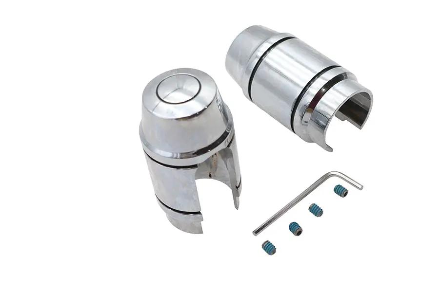 AEE Shock Stud Cover Upper Chrome for Harley Davidson FXD (1991-1999) by AEE