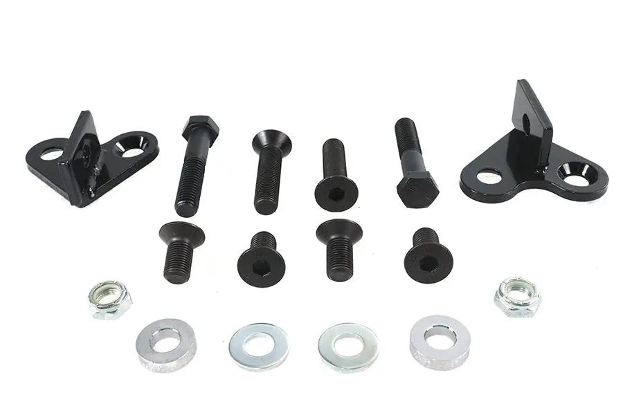 AEE Rear Shock Lowering Kit Black for Harley Davidson FLT and FLHT (Part #DS-221475) by AEE