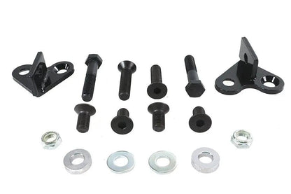 AEE Rear Shock Lowering Kit Black for Harley Davidson FLT and FLHT (Part #DS-221475) by AEE