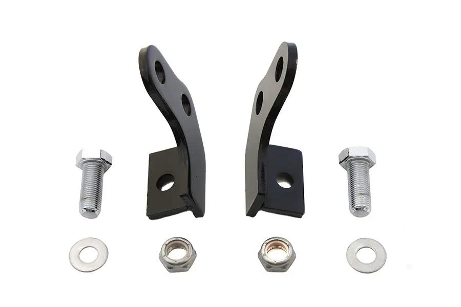 AEE Rear Shock Lowering Kit Black for Harley Davidson XL (2000-2003) by AEE