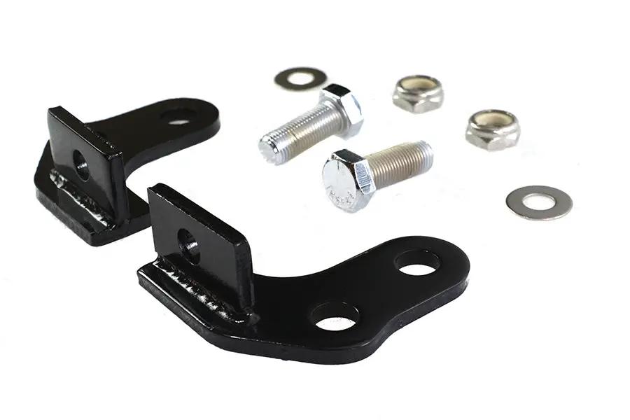 AEE Rear Shock Lowering Kit Black for Harley Davidson XL (2000-2003) by AEE