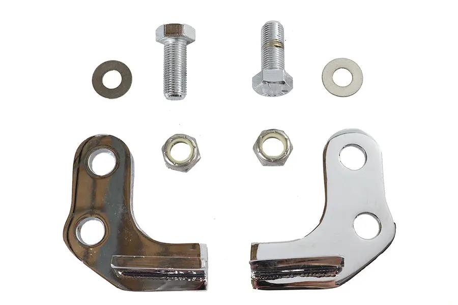AEE Rear Shock Lowering Kit Chrome for Harley Davidson XL (2000-2003) by AEE