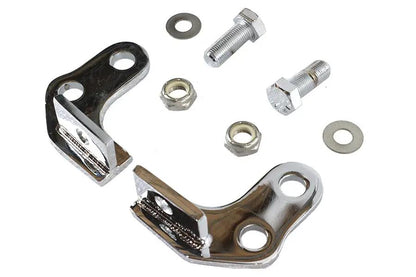 AEE Rear Shock Lowering Kit Chrome for Harley Davidson XL (2000-2003) by AEE