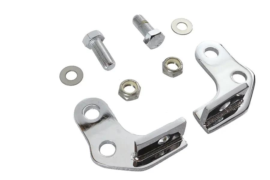 AEE Rear Shock Lowering Kit Chrome for Harley Davidson XL (2000-2003) by AEE