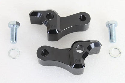 AEE Rear Shock Lowering Kit Black for Harley Davidson FLT - Part 78386 by AEE