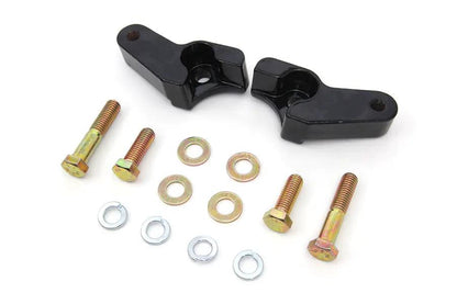 AEE Rear Shock Lowering Kit Black for Harley Davidson FLT Models by AEE