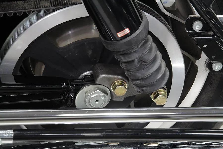 AEE Rear Shock Lowering Kit Black for Harley Davidson FLT Models by AEE