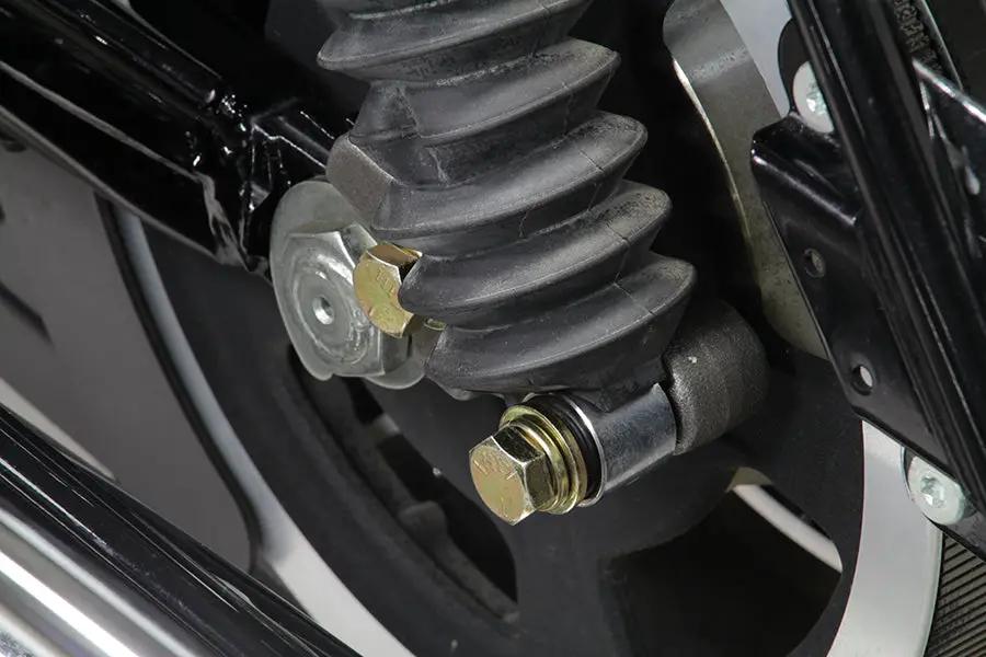 AEE Rear Shock Lowering Kit Black for Harley Davidson FLT Models by AEE