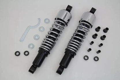 AEE 13 Inch FLT Shock Set Chrome for Harley Davidson FLHR (1999-2008) by AEE