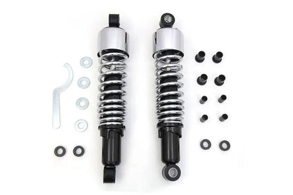 AEE 13 Inch FLT Shock Set Chrome for Harley Davidson FLHR (1999-2008) by AEE