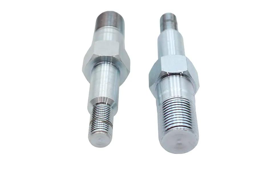 V-Twin Lower Rear Shock Stud Set for Harley Davidson XL Models - Replacement Kit with 1/2 Inch Shock Eyelet by V-Twin
