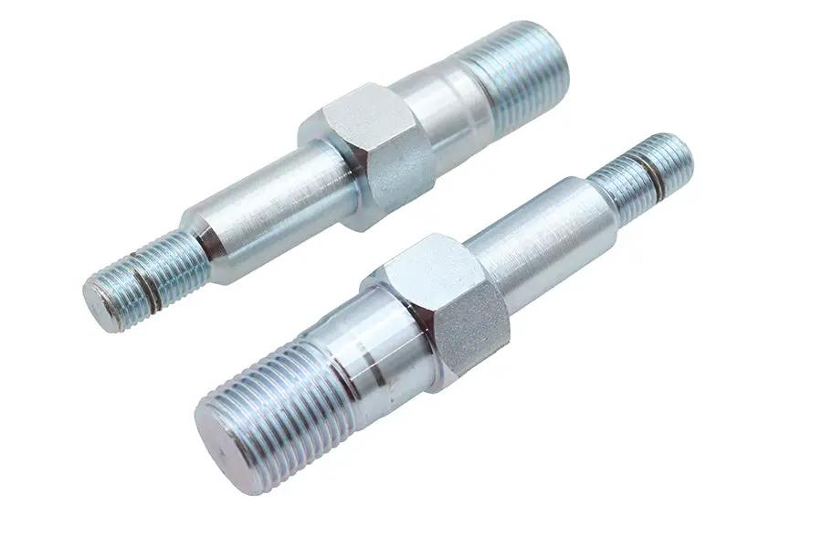 V-Twin Lower Rear Shock Stud Set for Harley Davidson XL Models - Replacement Kit with 1/2 Inch Shock Eyelet by V-Twin