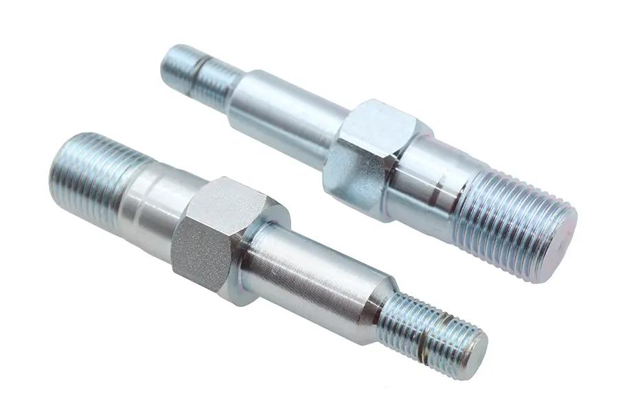V-Twin Lower Rear Shock Stud Set for Harley Davidson XL Models - Replacement Kit with 1/2 Inch Shock Eyelet by V-Twin