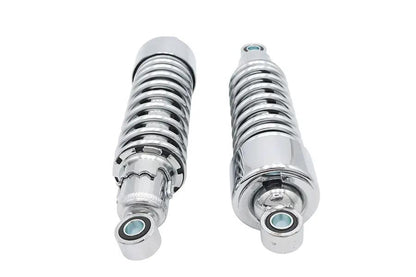 Ultima 10-1/2 inch Chrome Shock Set for Harley Davidson Motorcycles - Part 116-100 by Ultima