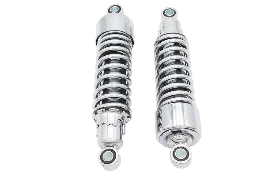 Ultima 11 inch Chrome Shock Set for Harley Davidson Motorcycles - Part 116-101 by Ultima