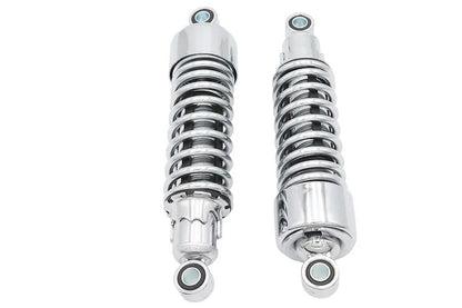 Ultima 11 inch Chrome Shock Set for Harley Davidson Motorcycles - Part 116-101 by Ultima