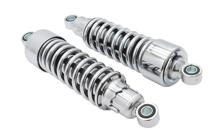 Ultima 11 inch Chrome Shock Set for Harley Davidson Motorcycles - Part 116-101 by Ultima