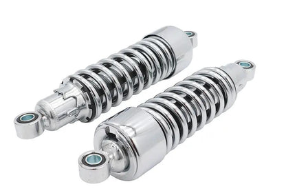 Ultima 11 inch Chrome Shock Set for Harley Davidson Motorcycles - Part 116-101 by Ultima
