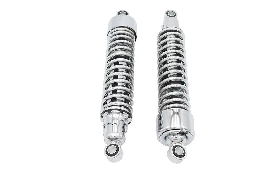 Ultima 14 Inch Chrome Shock Set for Harley Davidson - Part #116-103 by Ultima