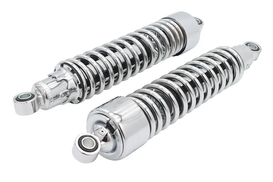 Ultima 14 Inch Chrome Shock Set for Harley Davidson - Part #116-103 by Ultima