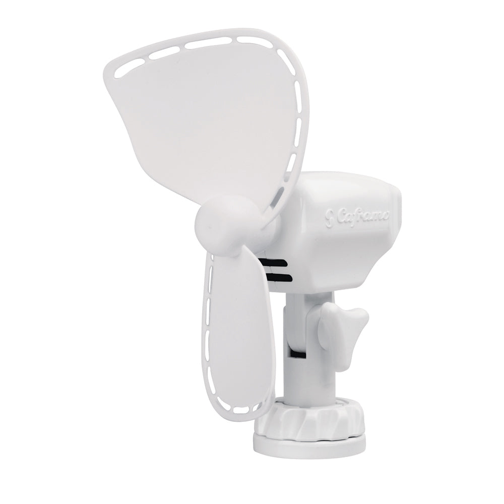 SEEKR by Caframo Ultimate 757 12V 2-Speed 7-Inch Fan - Direct Wire, White