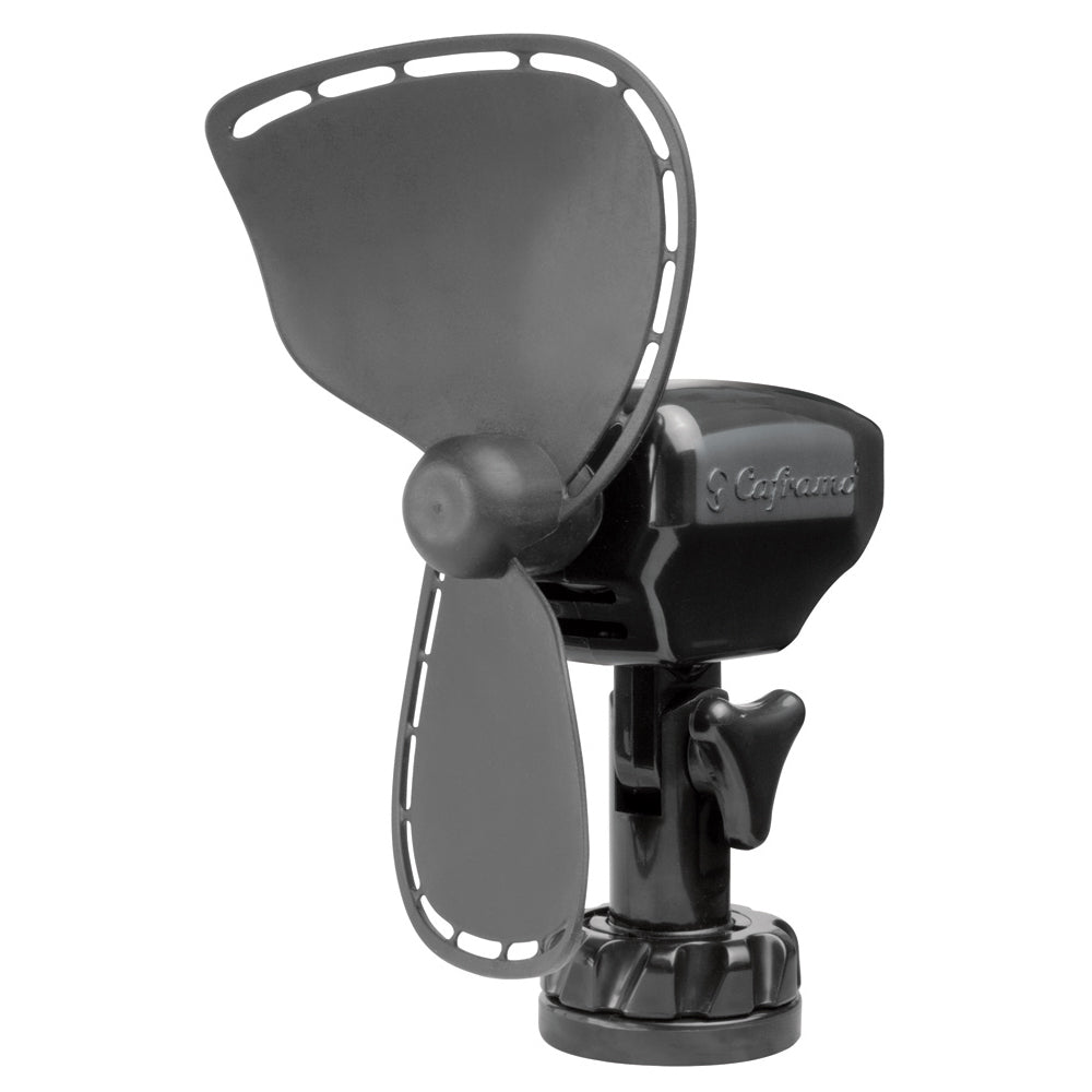 SEEKR by Caframo Ultimate 757 24V 2-Speed 7-inch Direct Wire Boat Fan in Black