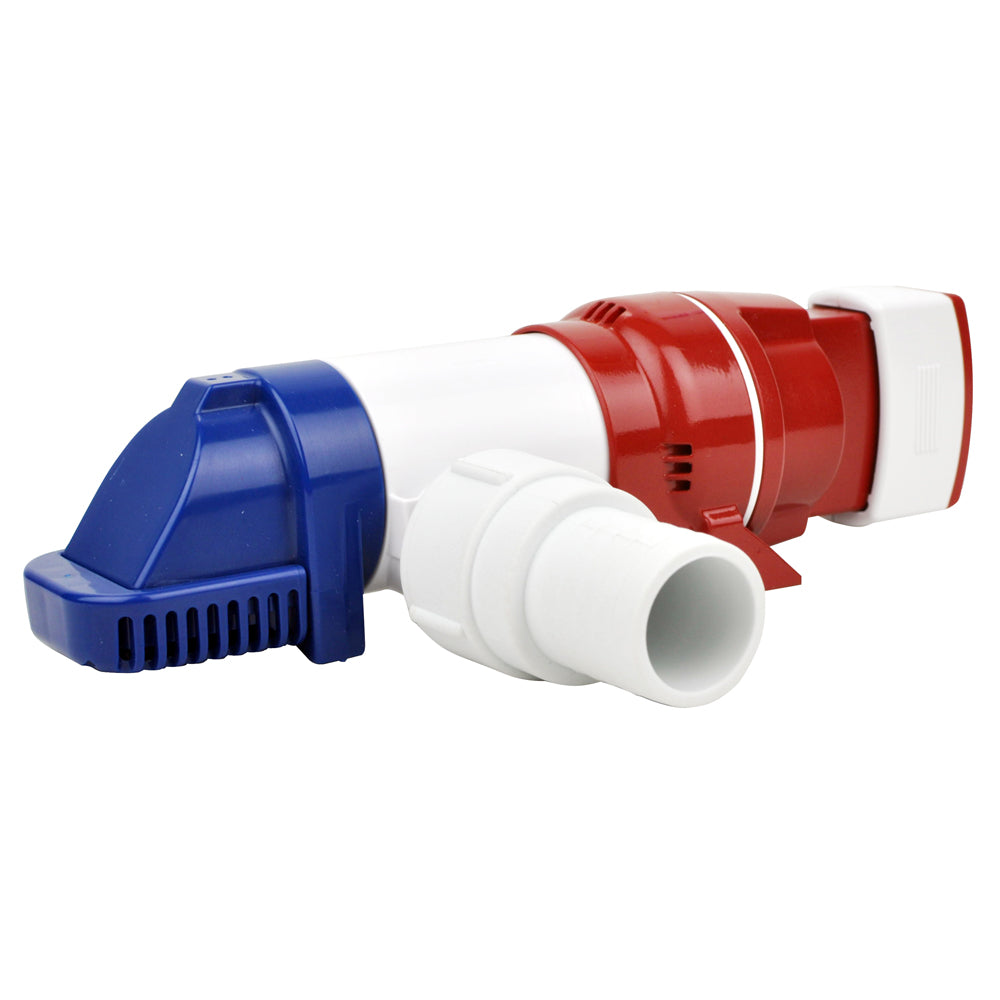 Rule LoPro 900 GPH Automatic Bilge Pump - Low Profile Marine Pump for Tight Spaces