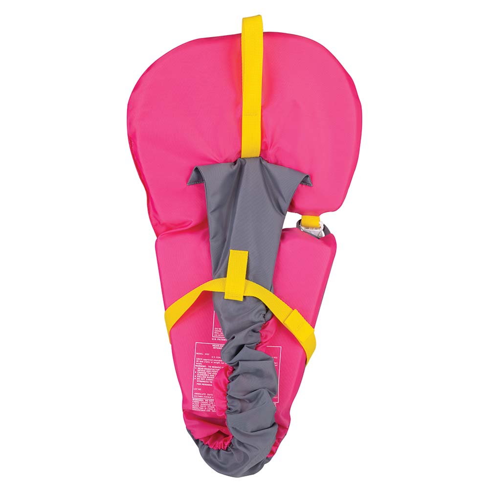 Full Throttle Baby-Safe Life Vest for Infants up to 30 lbs - Pink