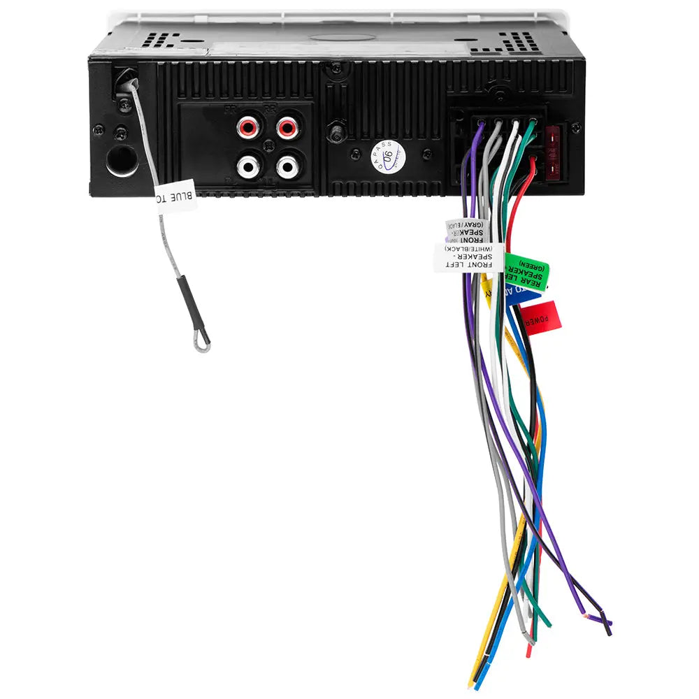 Boss Audio MR762BRGB Marine Stereo with AM/FM, CD, Bluetooth, and USB
