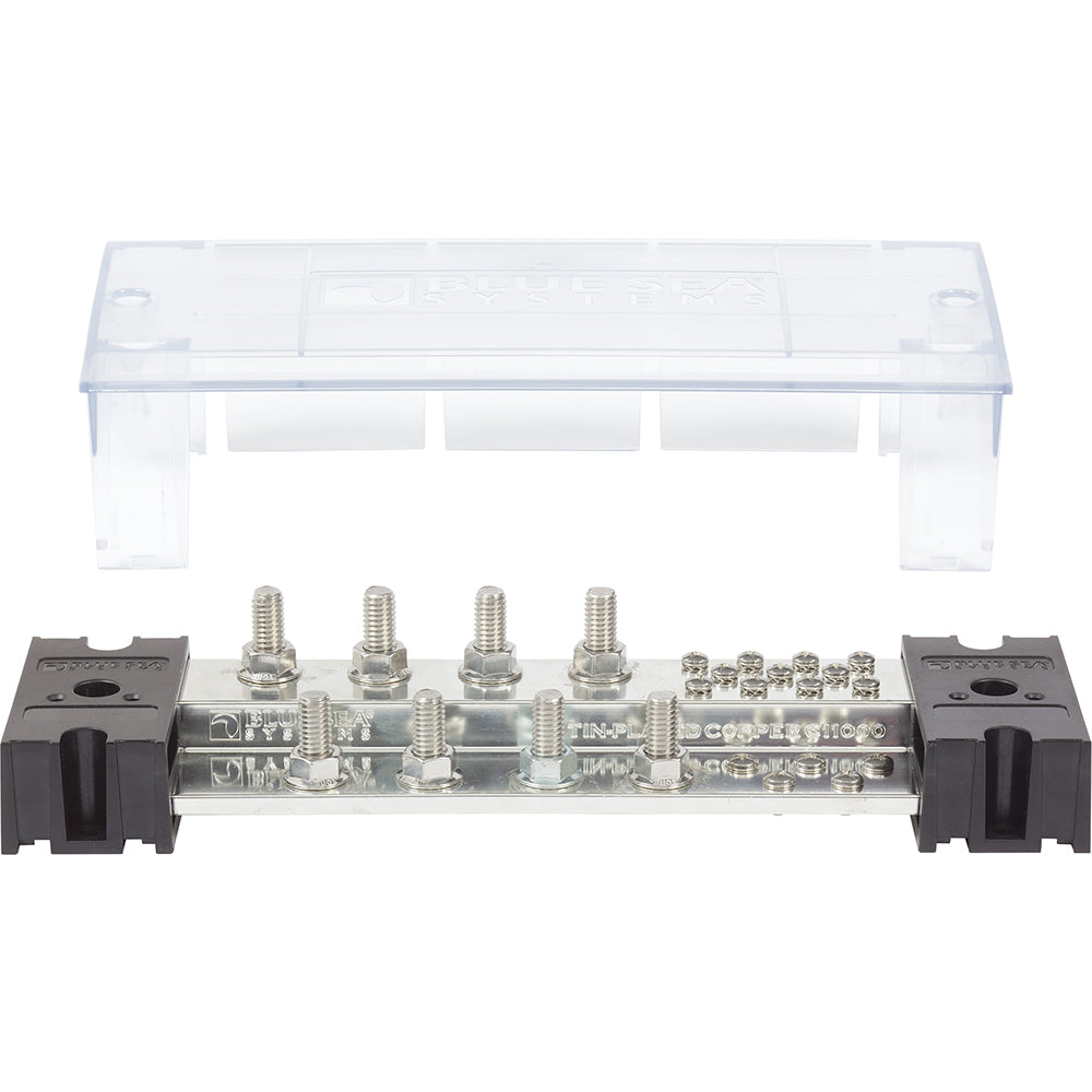 Blue Sea Systems PowerBar 1000 - 8 3/8 Inch Terminal Studs with Cover