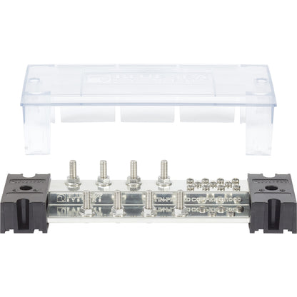 Blue Sea Systems PowerBar 1000 with 8 5/16" Terminal Studs and Cover for High-Current Wiring