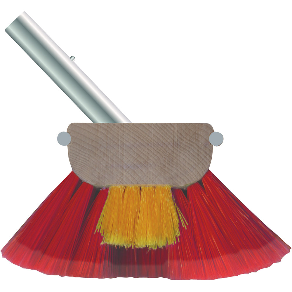 Shurhold 6-Inch Combo Deck Brush - Soft & Medium bristles for versatile cleaning