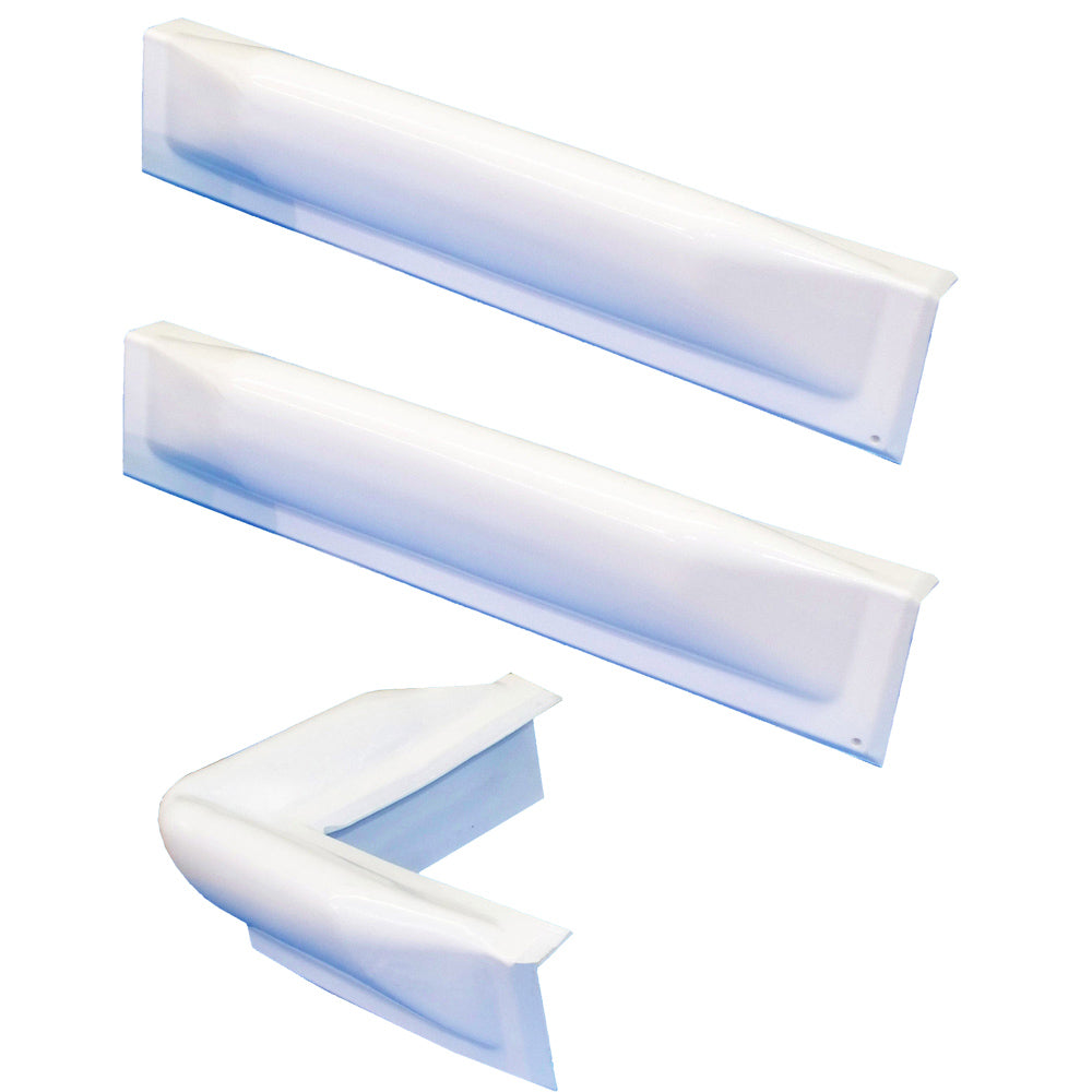 Dock Edge 3 Piece Dock Bumper Kit with Corner and Straight Pieces
