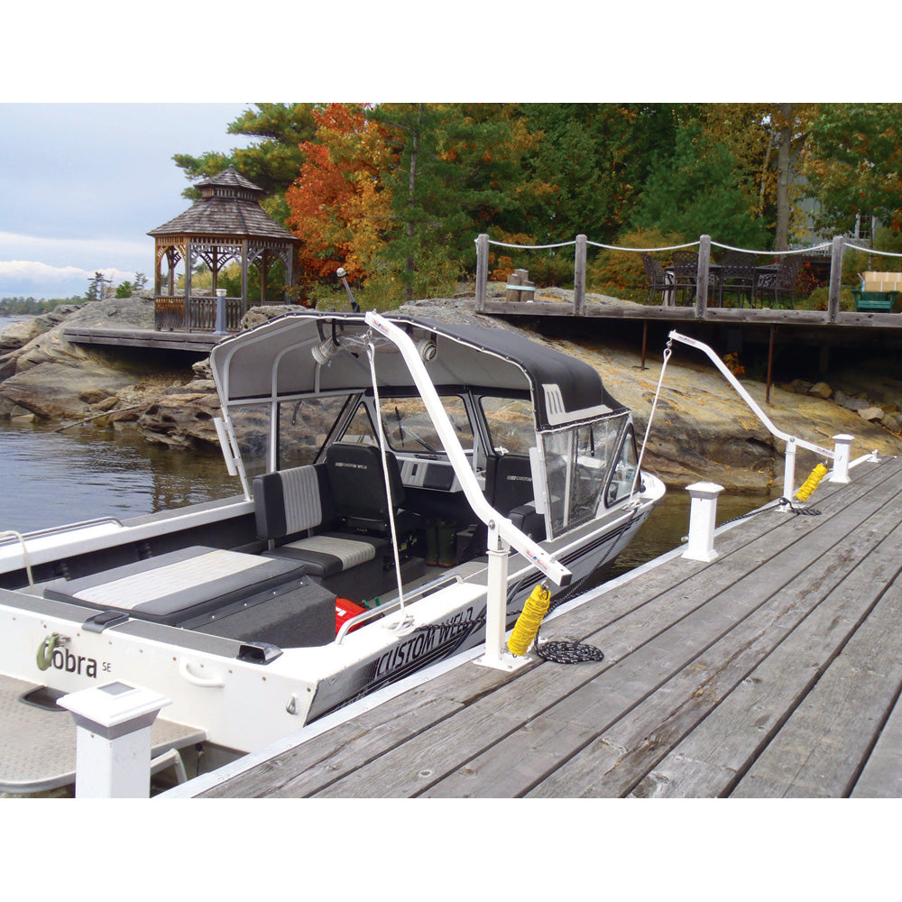 Dock Edge Wake Watchers Mooring System - Secure Boat Mooring with Automatic Positioning