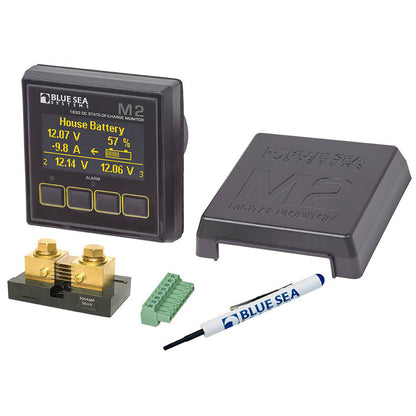 Blue Sea Systems 1830 M2 DC State of Charge Monitor for Batteries and Power Systems