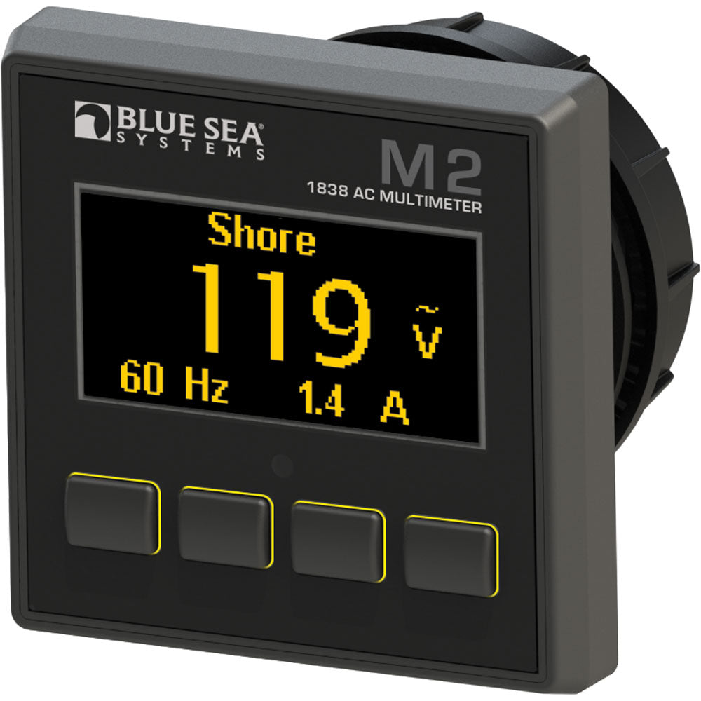 Blue Sea Systems 1838 M2 AC Multimeter for Accurate Power Monitoring