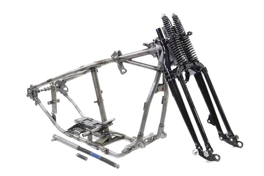 V-Twin Manufacturing Frame and Fork Kit for 1948 Harley Davidson Models - Includes Replica Rigid Frame and Spring Fork Assembly by V-Twin
