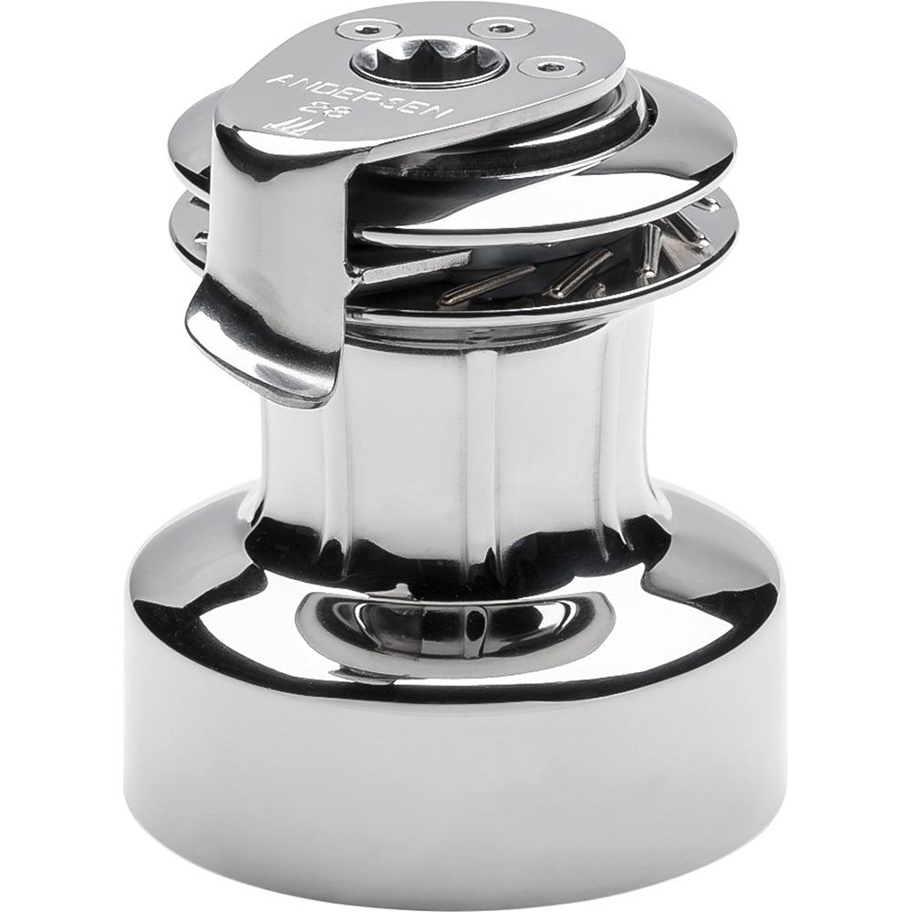 ANDERSEN 28 ST FS 2-Speed Self-Tailing Manual Winch in Full Stainless Steel - Part RA2028010000