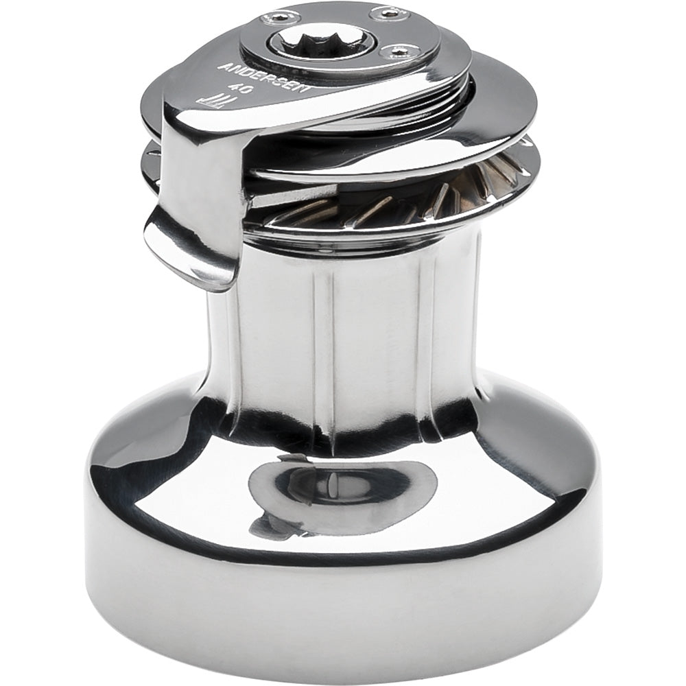 ANDERSEN 40 ST FS Full Stainless Steel 2-Speed Self-Tailing Manual Winch Part RA2040010000